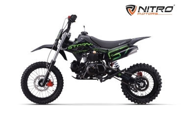 Preview: Nitro Motors 125cc Dirtbike Storm 14/12 E-Start V3 Automatikgetriebe